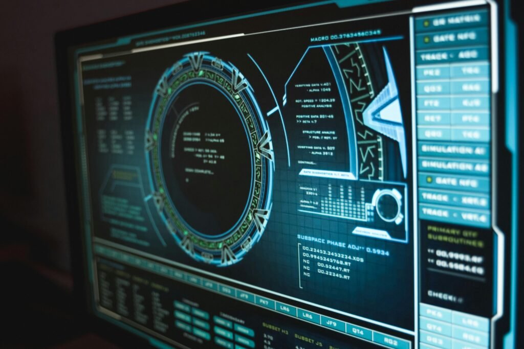 pexels-photo-5380642-5380642 Close-up view of a high-tech computer interface displaying cyber security data, enhancing digital protection.